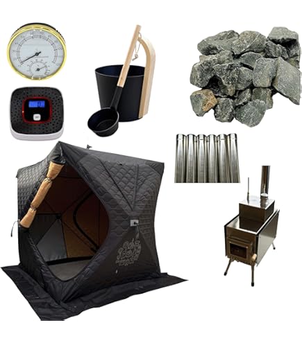 Amazon.co.jp: AMBER SAUNA TENT MINI2(サウナテントミニ2） HxGN